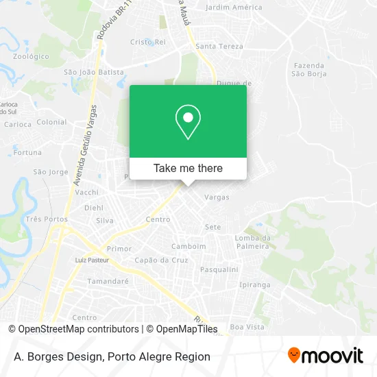 A. Borges Design map