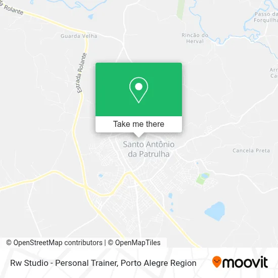 Rw Studio - Personal Trainer map