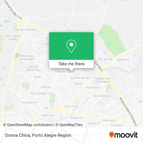 Donna Chica map