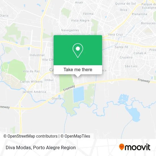 Diva Modas map
