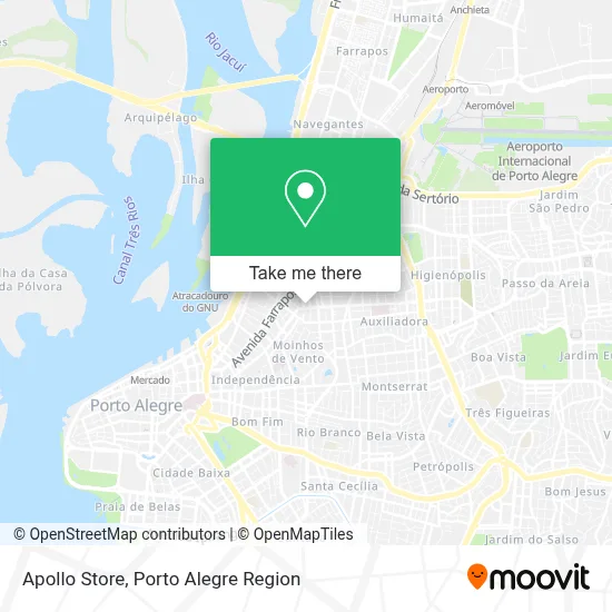Apollo Store map