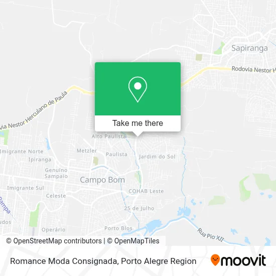 Romance Moda Consignada map