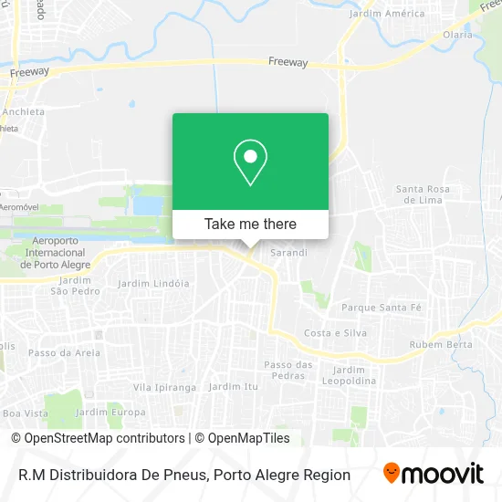 R.M Distribuidora De Pneus map