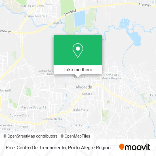 Rm - Centro De Treinamento map