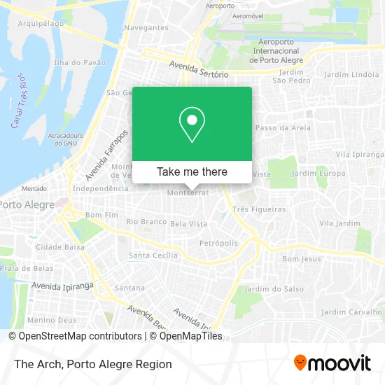 The Arch map