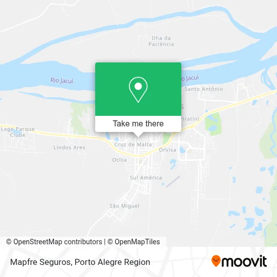 Mapfre Seguros map