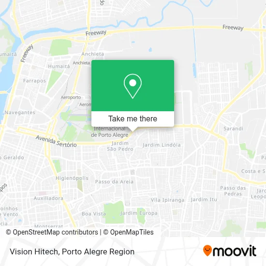 Vision Hitech map
