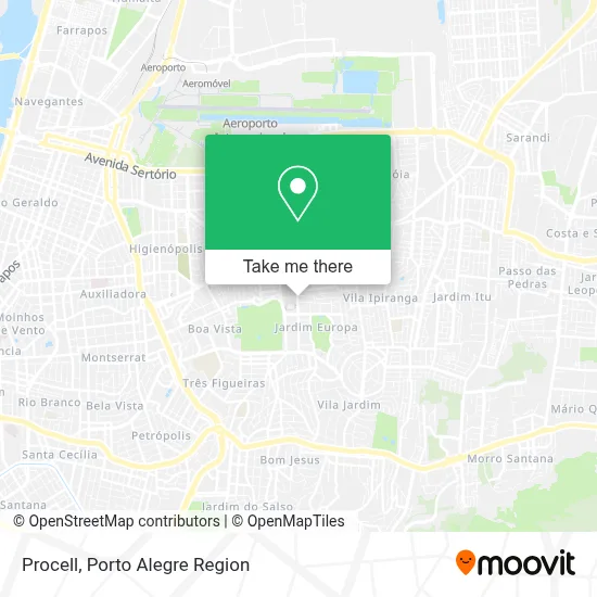 Procell map