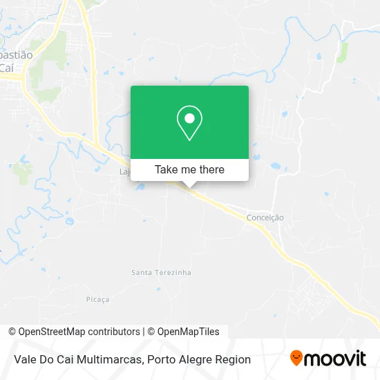 Vale Do Cai Multimarcas map