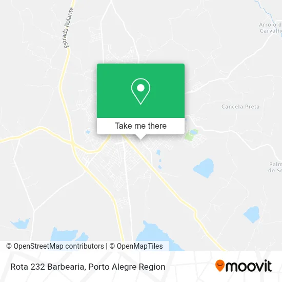 Rota 232 Barbearia map