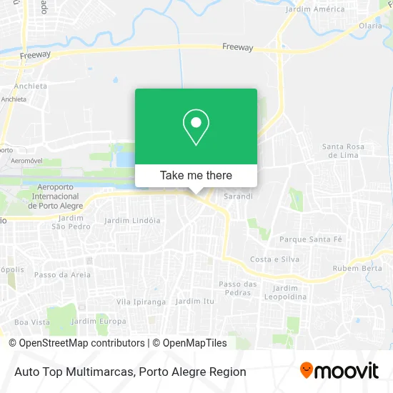 Auto Top Multimarcas map