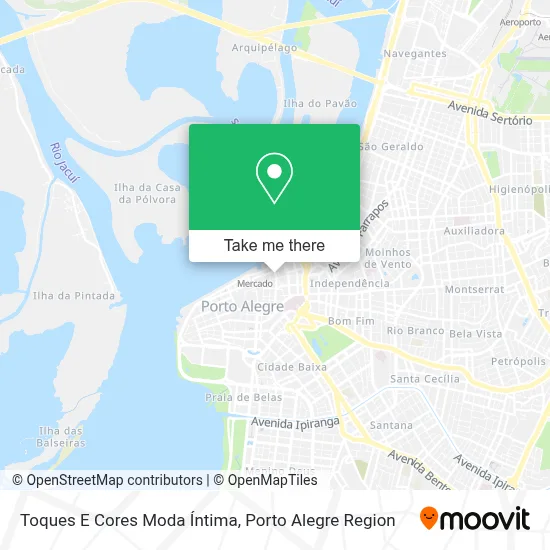 Toques E Cores Moda Íntima map