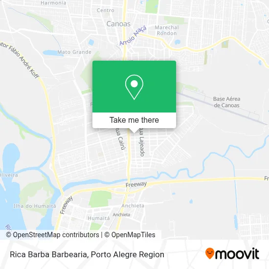 Rica Barba Barbearia map