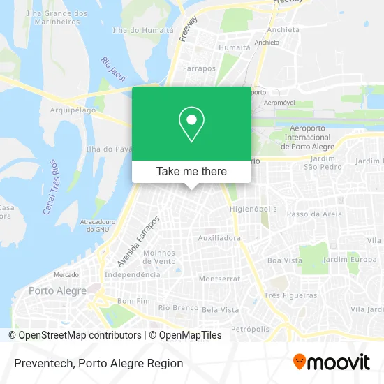 Preventech map