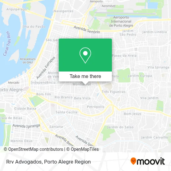 Rrv Advogados map