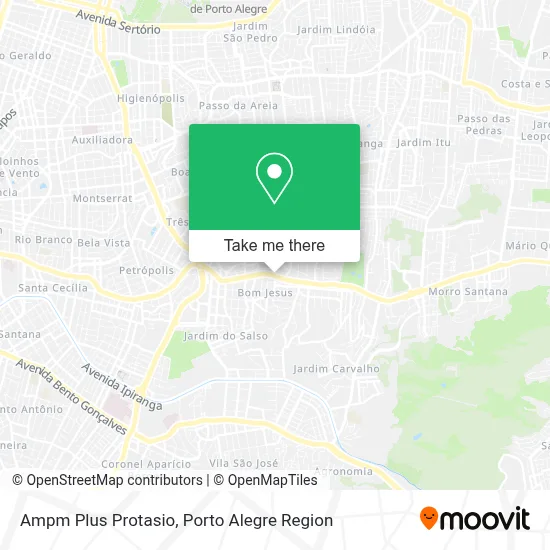 Ampm Plus Protasio map