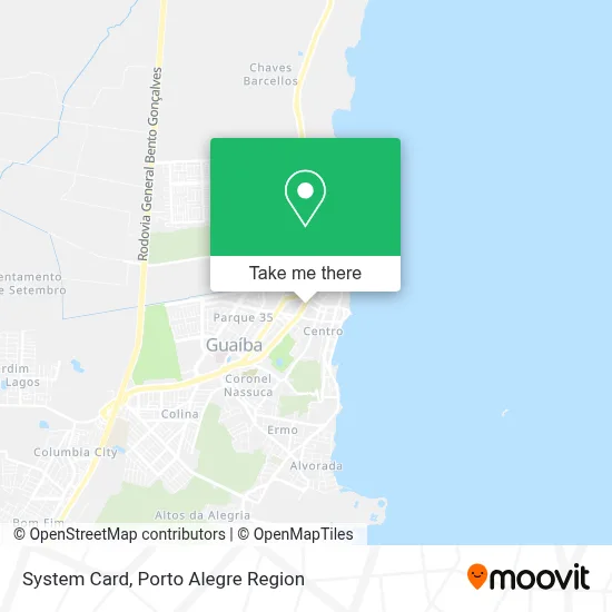 System Card map