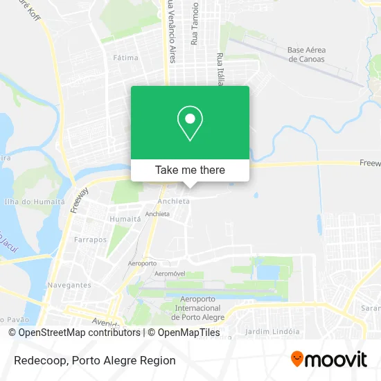 Redecoop map