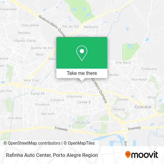 Rafinha Auto Center map