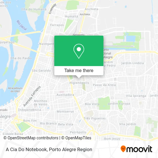 A Cia Do Notebook map