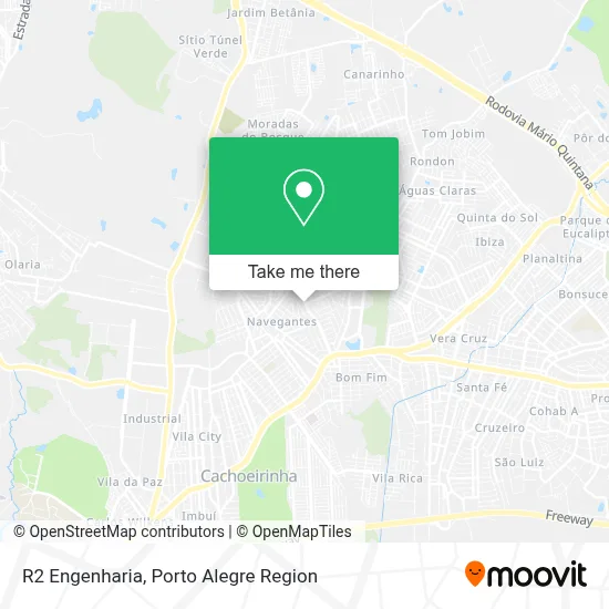 R2 Engenharia map
