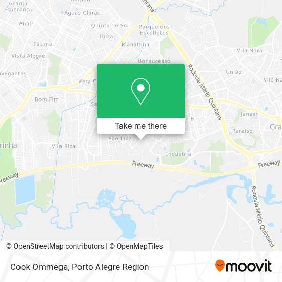 Cook Ommega map