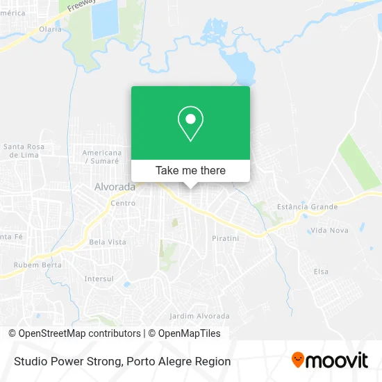 Studio Power Strong map