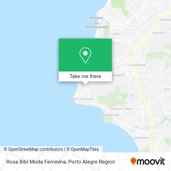 Rosa Bibi Moda Feminina map