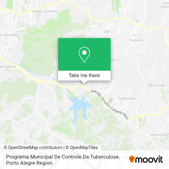 Programa Municipal De Controle Da Tuberculose map