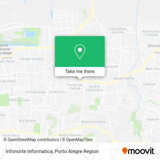 Infonorte Informatica map