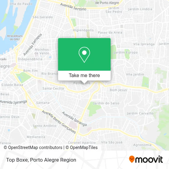 Top Boxe map