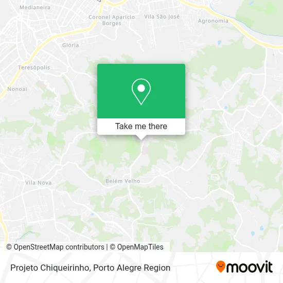 Projeto Chiqueirinho map