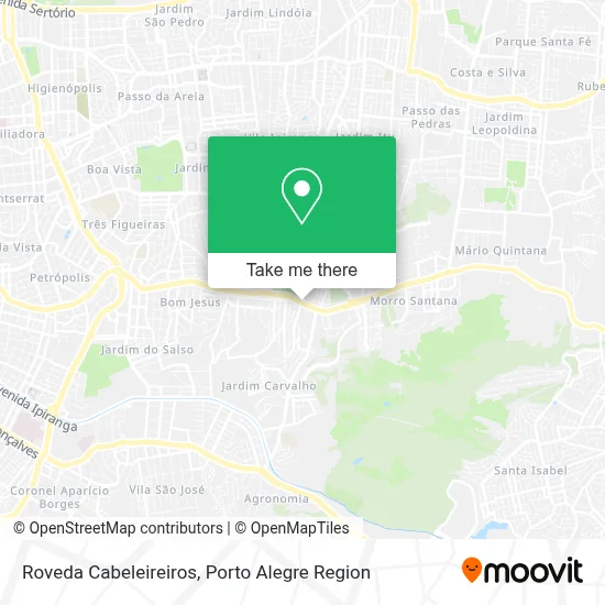 Roveda Cabeleireiros map
