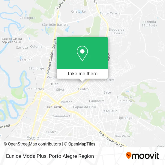 Eunice Moda Plus map