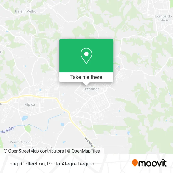 Thagi Collection map