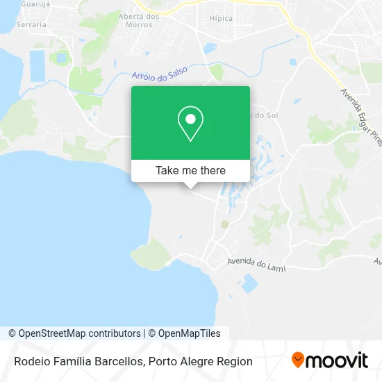 Rodeio Família Barcellos map