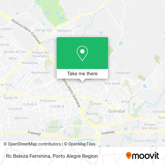 Rc Beleza Feminina map