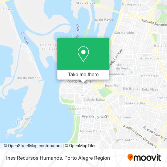 Inss Recursos Humanos map