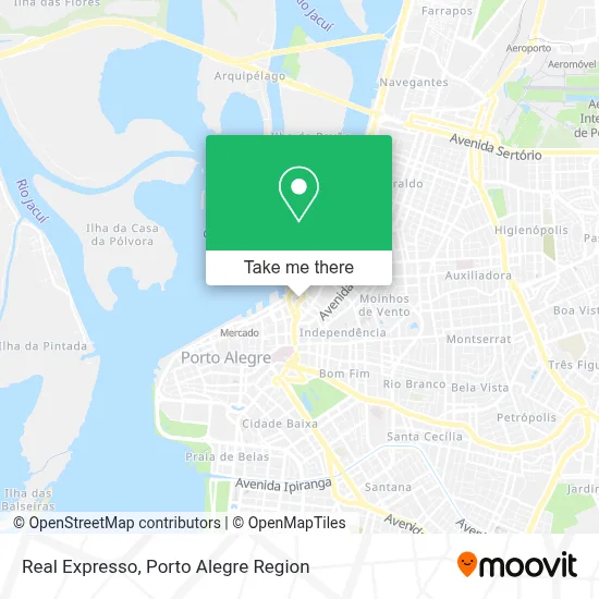 Real Expresso map