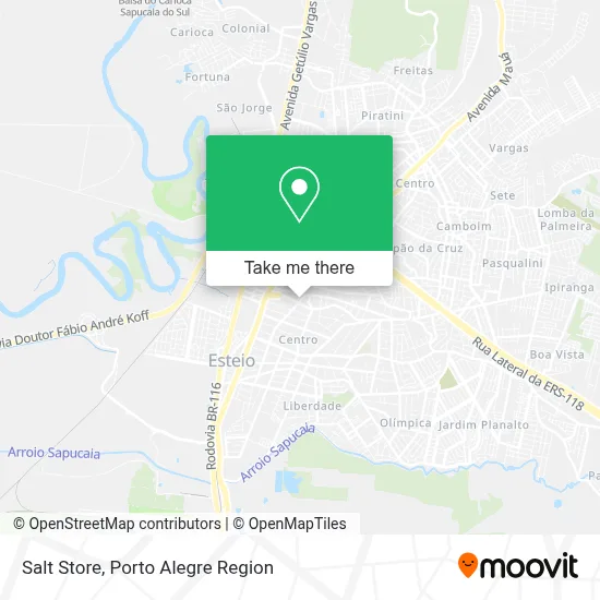 Salt Store map