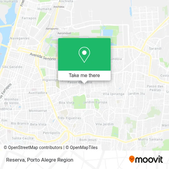 Reserva map