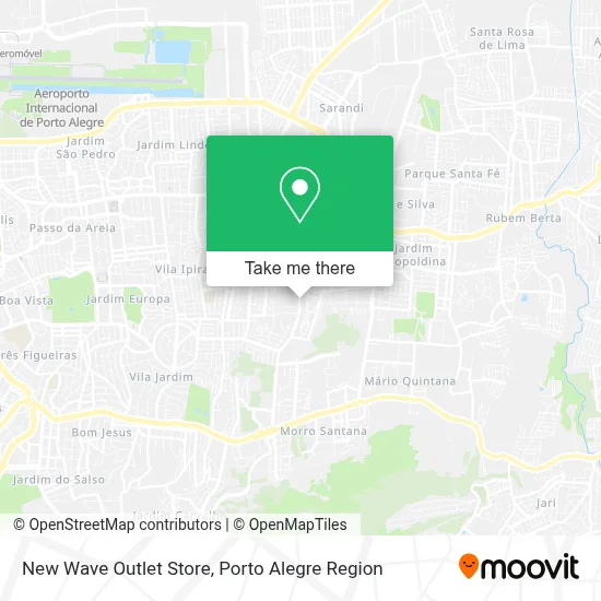 New Wave Outlet Store map