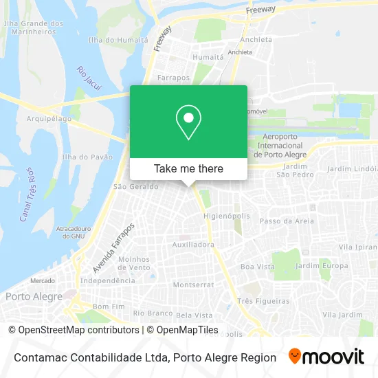 Contamac Contabilidade Ltda map