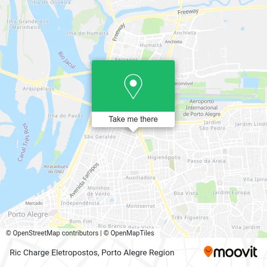 Ric Charge Eletropostos map