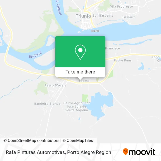 Rafa Pinturas Automotivas map