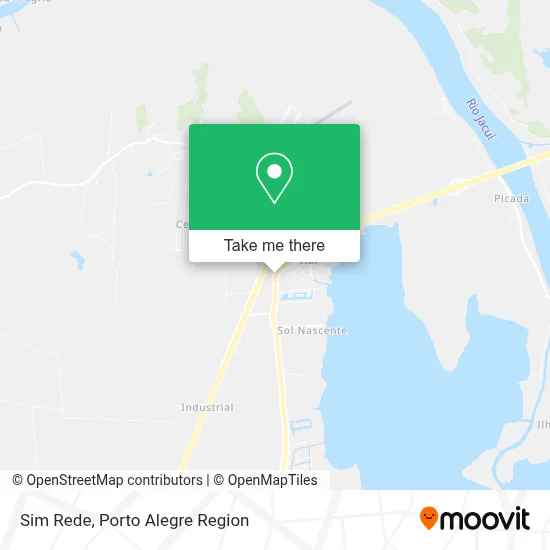 Sim Rede map