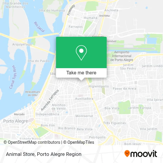 Animal Store map