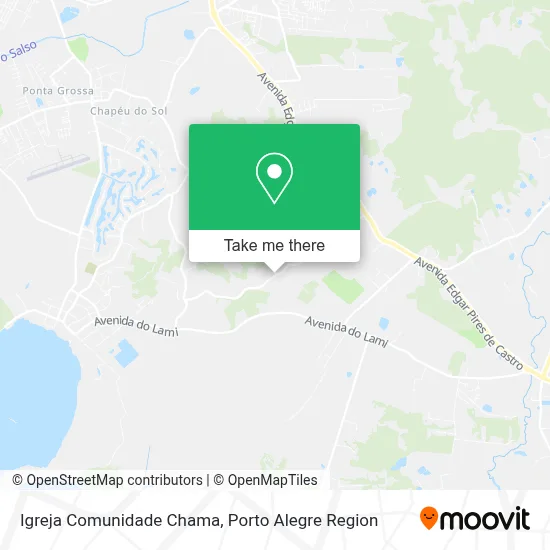 Igreja Comunidade Chama map