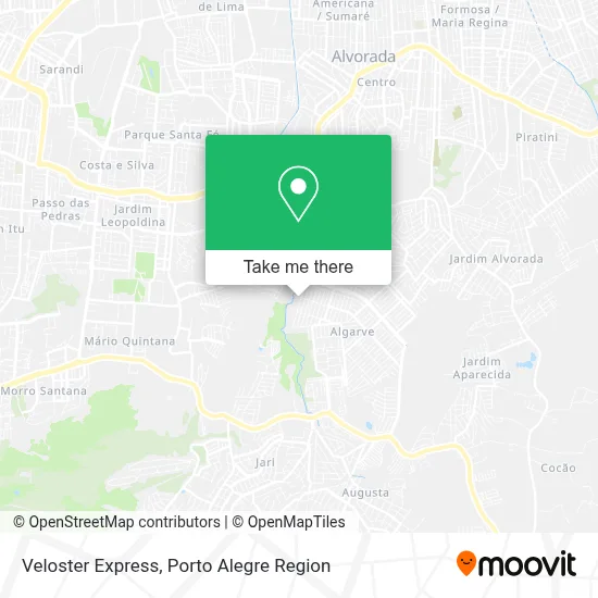 Veloster Express map