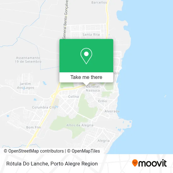 Rótula Do Lanche map